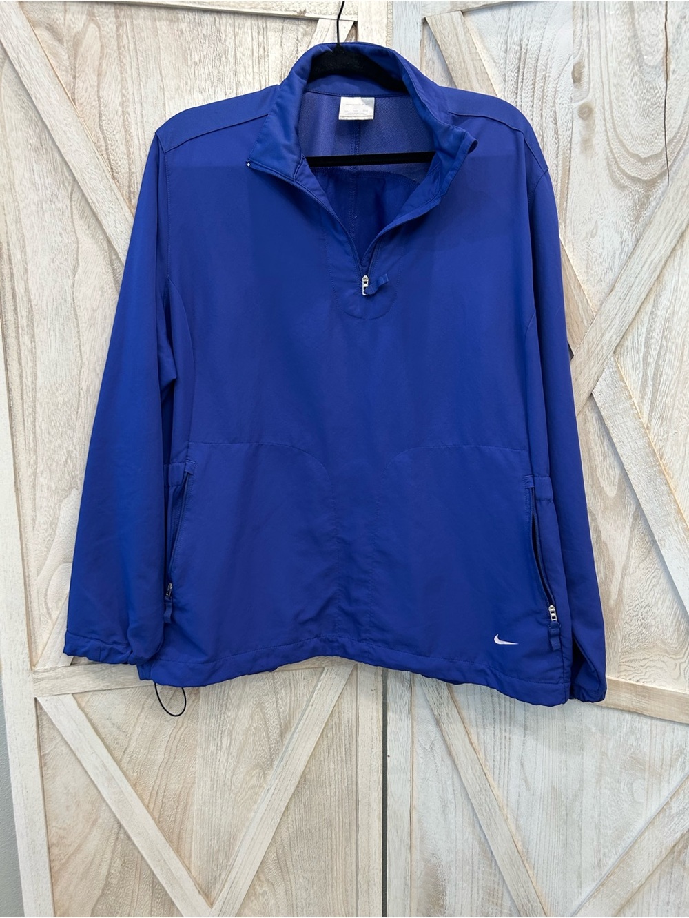 Nike Blue Golf Half-Zip Pullover